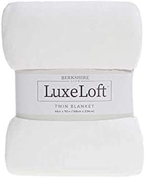 Berkshire Life LuxeLoft Blanket ( King White )