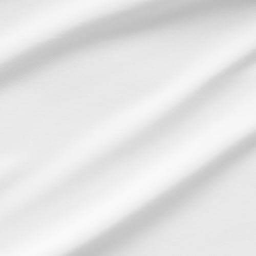 LuxClub 4 PC Queen Sheet Set, Deep Pockets Wrinkle Free Cooling Bed Sheets Hotel Bedding for Women, Men, Includes 1 Fitted Sheet, 1 Flat Sheet and 2 Pillowcases-Soft White