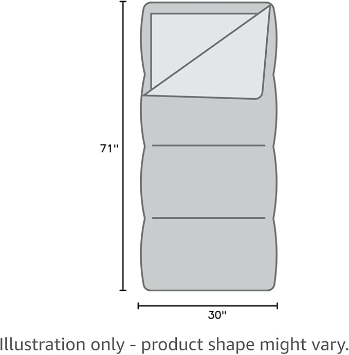 Bulk 10 Pack Envelope Sleeping Bags, 4 Seasons Warm or Cold Lightweight Indoor Outdoor Sleeping Bags for Adults, Backpacking, Camping