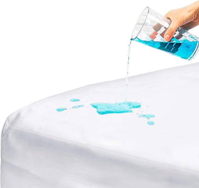 DMI Waterproof Mattress Protector and Mattress Cover, Encased Zippered Fit, Full, Packaging may vary