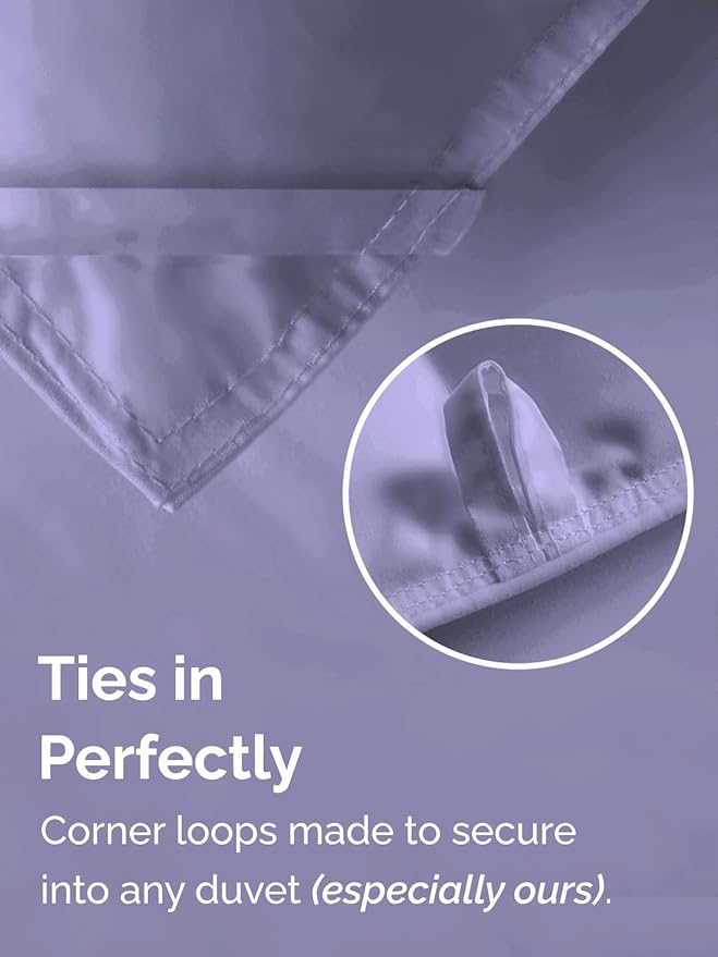 Full Size, Lavender Alternative Down Comforter - Warm, Lightweight & Breathable Hotel Quality Bedding Set for Men, Women, Kids & Teens - All Season Oversized Cooling Microfiber Duvet Insert Comforter
