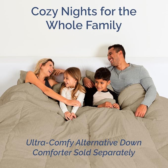 Full XL Size 4 Piece Sheet Set - Comfy Breathable & Cooling Bed Sheets Set - Hotel Luxury Bedding for Women, Men, Kids, Teens, Boys & Girls - Deep Pockets & Wrinkle Free - Oeko-Tex - Heathered Beige