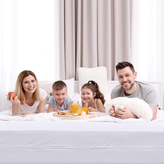 Utopia Bedding Mattress Protector Zippered Twin XL Size (Pack of 4), 100% Waterproof Bed Bug and Dust Mite Proof Mattress Encasement, Absorbent 6 Sided Mattress Cover