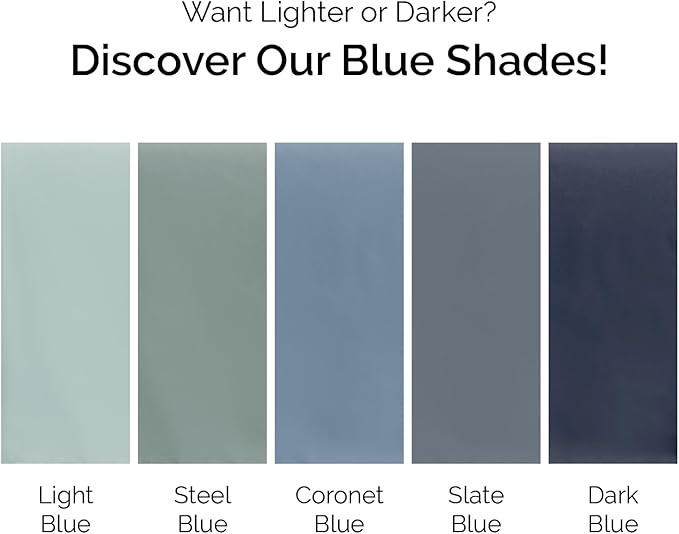 Southshore Fine Living, Inc. Deep Pocket Full Size Bed Sheets Set with 21" Deep Full Fitted Sheet, Pillow Cases Standard Size Set of 2 | Hotel Luxury Quality | Easy Care Microfiber Sheets | Dark Blue