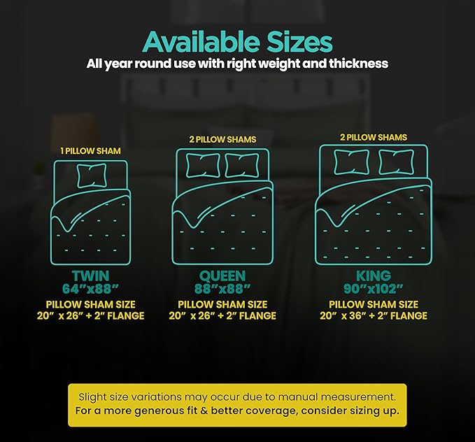 Twin Comforter Set 2 Piece Sage Green by Utopia Bedding, Comforters Twin Size, Bedding Comforters Sets, Down Alternative Soft Bed Set, 1 Comforter (64 x 88 inches) 1 Pillow Shams (20 x 26 inches)