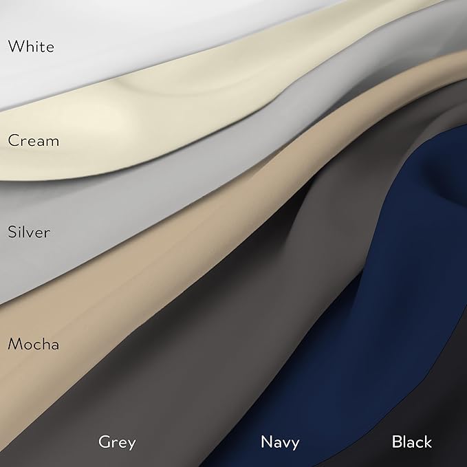 Bed Maker’s Never Lift Your Mattress Bed Skirt, Designed for Box Spring Beds, Split Corners, 14 Inch Drop Length, King, Mocha