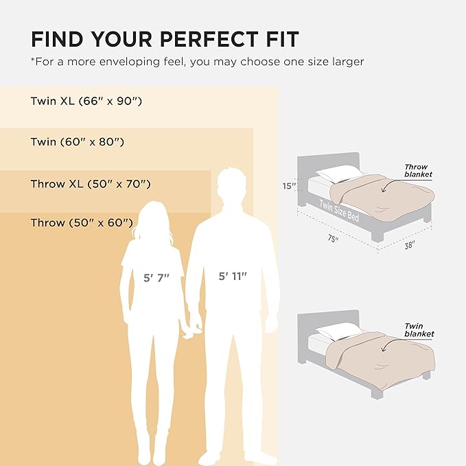 Bedsure GentleSoft Twin Blanket for Bed Brown - Super Soft Cozy Blankets for Women Men Girls, Cute Fuzzy Fleece Throws for Bedroom Couch, 60x80 Inches