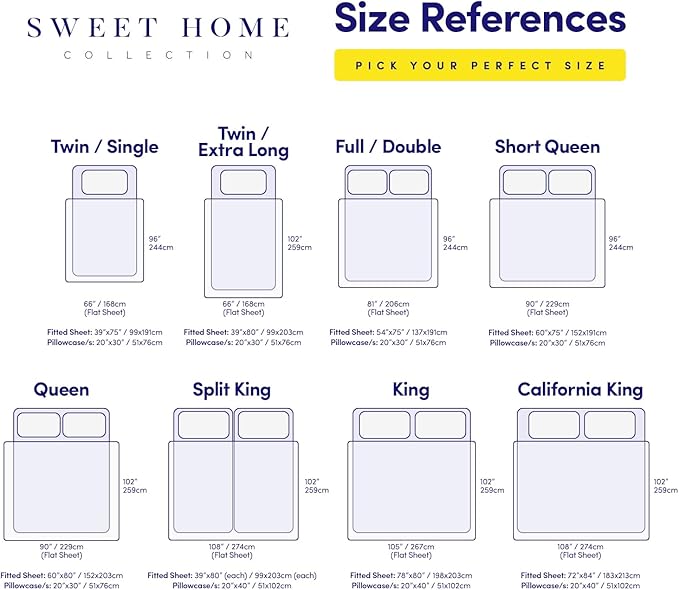 California King Size Sheet Set with Built-in Sheet Straps - Deep Pocket Fitted Sheet, Flat Sheet & Pillowcases - Soft, Wrinkle-Free, Secure Fit - Fuschia