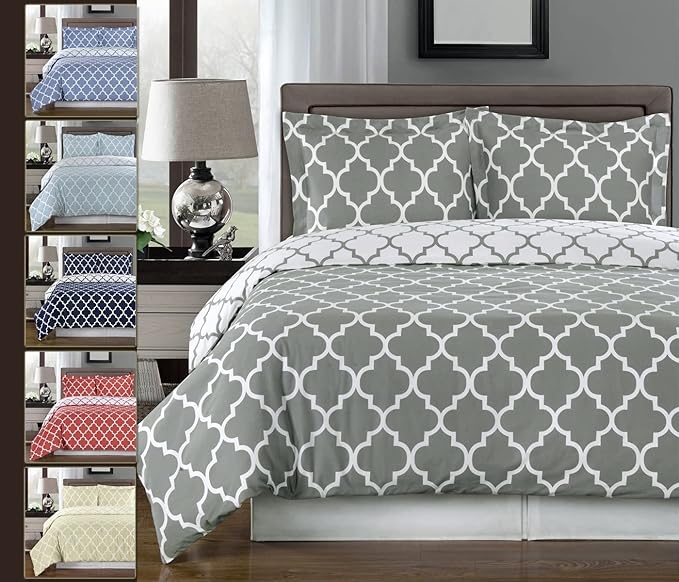 Royal Hotel Bedding Beige-Linen Solid 3 Piece Twin/Twin XL Comforter Set 100% Cotton 300 Thread Count