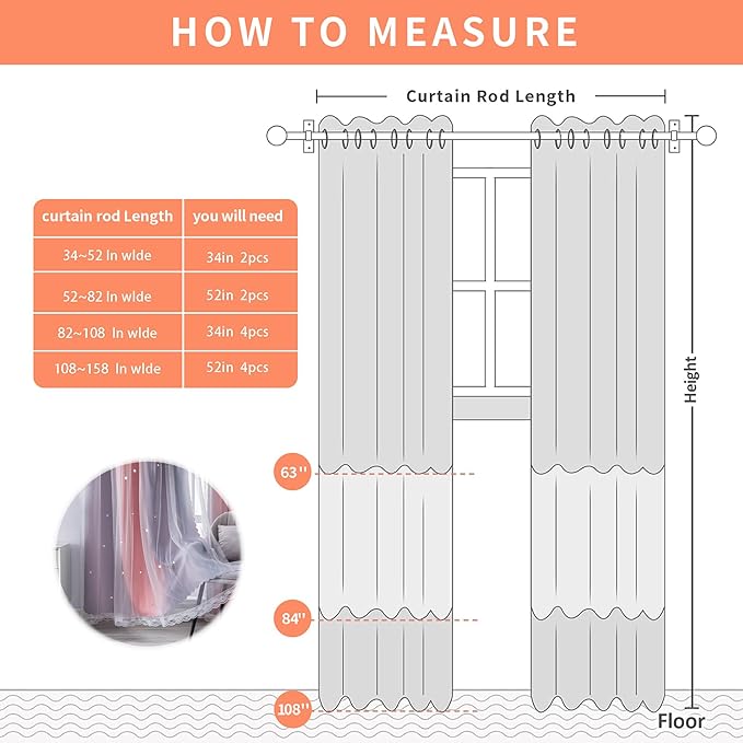XiDi Grey and Pink Blackout Curtains for Girls Bedroom 45 Inch Length 2 Panels Rainbow Kids Grommet Window Drapes for Nursery Living Room Decro Princess Unicorn Wall Decals Pink Grey 34 Inches Wide