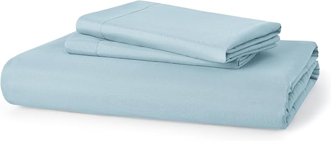 Bedsure Duvet Cover King Size - Soft Double Brushed Bedding Set for Kids & Adults, Zipper Closure, 3 Pieces, Includes 1 Duvet Cover (104"x90") & 2 Pillow Shams, NO Comforter, Winter Sky