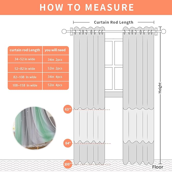 XiDi Green Grey 90 Inches Curtains for Girls Bedroom 2 Panels Set, Blackout Rainbow Curtains for Kids Room Decor, Unicorn Wall Decals Drapes for Little Girl Nursery Room 52 Inches Wide