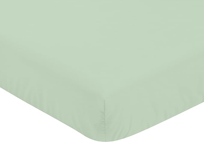 Sweet Jojo Designs Navy Blue, Mint and Grey Woodsy Deer Boys Baby Bedding 4 Piece Crib Set