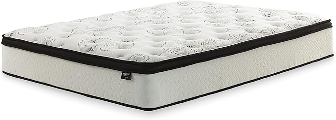 Signature Design by Ashley Chime Hybrid Full 12" Mattress with Gel Memory Foam, Medium Firm, Pressure Relief, Fiberglass Free Mattress in a Box