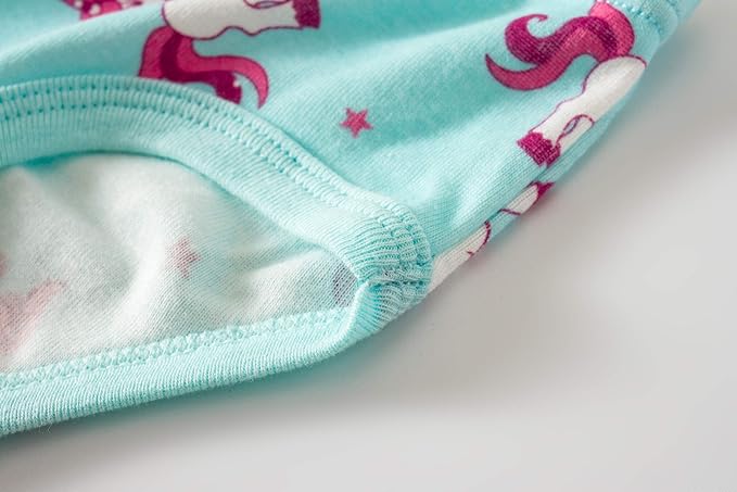 Boboking Soft Cotton Underwear Toddler Girls'Briefs Soft Undies