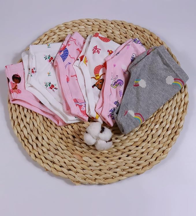 Boboking Soft Cotton Underwear Toddler Girls'Briefs Soft Undies