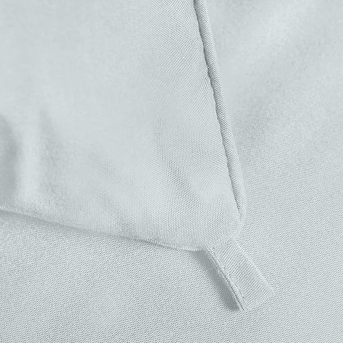 Utopia Bedding Comforter Duvet Insert, Quilted Comforter with Corner Tabs, Box Stitched Down Alternative Comforters Twin Size (Light Grey)