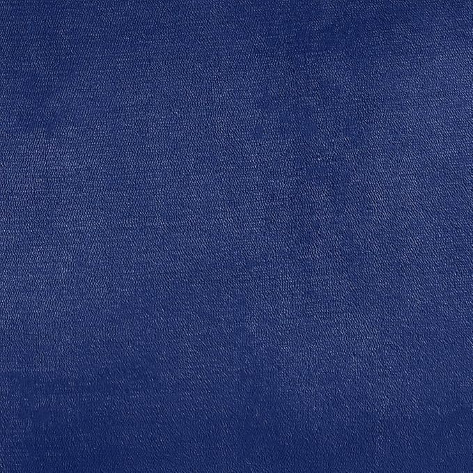 Amazon Basics 3 Piece Bedding Set, Micromink Sherpa, Ultra-Soft, Warm All Season Comforter, Full/Queen, Navy Blue, Solid