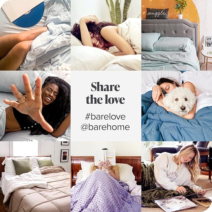 Bare Home Twin XL Sheet Set - 1800 Ultra-Soft Microfiber - Deep Pockets - Easy Fit - Extra Soft - 3 Piece Set - Bed Sheets (Twin XL, Buffalo Plaid - Red/Black)