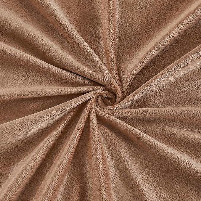 EMME Faux Fur Duvet Cover King Size, 3 Pieces Ultra Soft Fluffy Comforter Cover, Cozy Warm for Winter, Luxury Elegant Shaggy Bubble Design Bedding, 1 Duvet Cover & 2 Pillow Shams (King, Tie Dye Taupe)