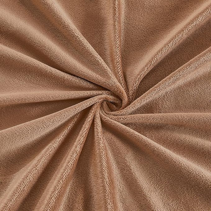 EMME Faux Fur Duvet Cover King Size, 3 Pieces Ultra Soft Fluffy Comforter Cover, Cozy Warm for Winter, Luxury Elegant Shaggy Bubble Design Bedding, 1 Duvet Cover & 2 Pillow Shams (King, Tie Dye Brown)