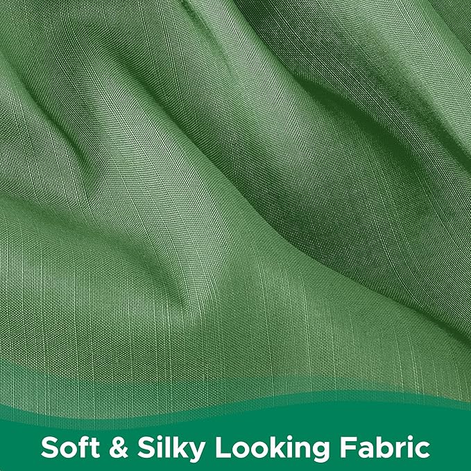 Biscaynebay Wrap Around Bed Skirts for Queen Beds 14" Drop, Sage Adjustable Elastic Dust Ruffles Easy Fit Wrinkle Resistant Silky Luxurious Fabric Machine Washable