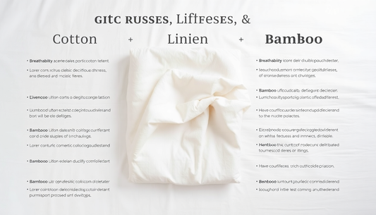 Unraveling the Secrets of Cotton, Linen, and Bamboo Bedding