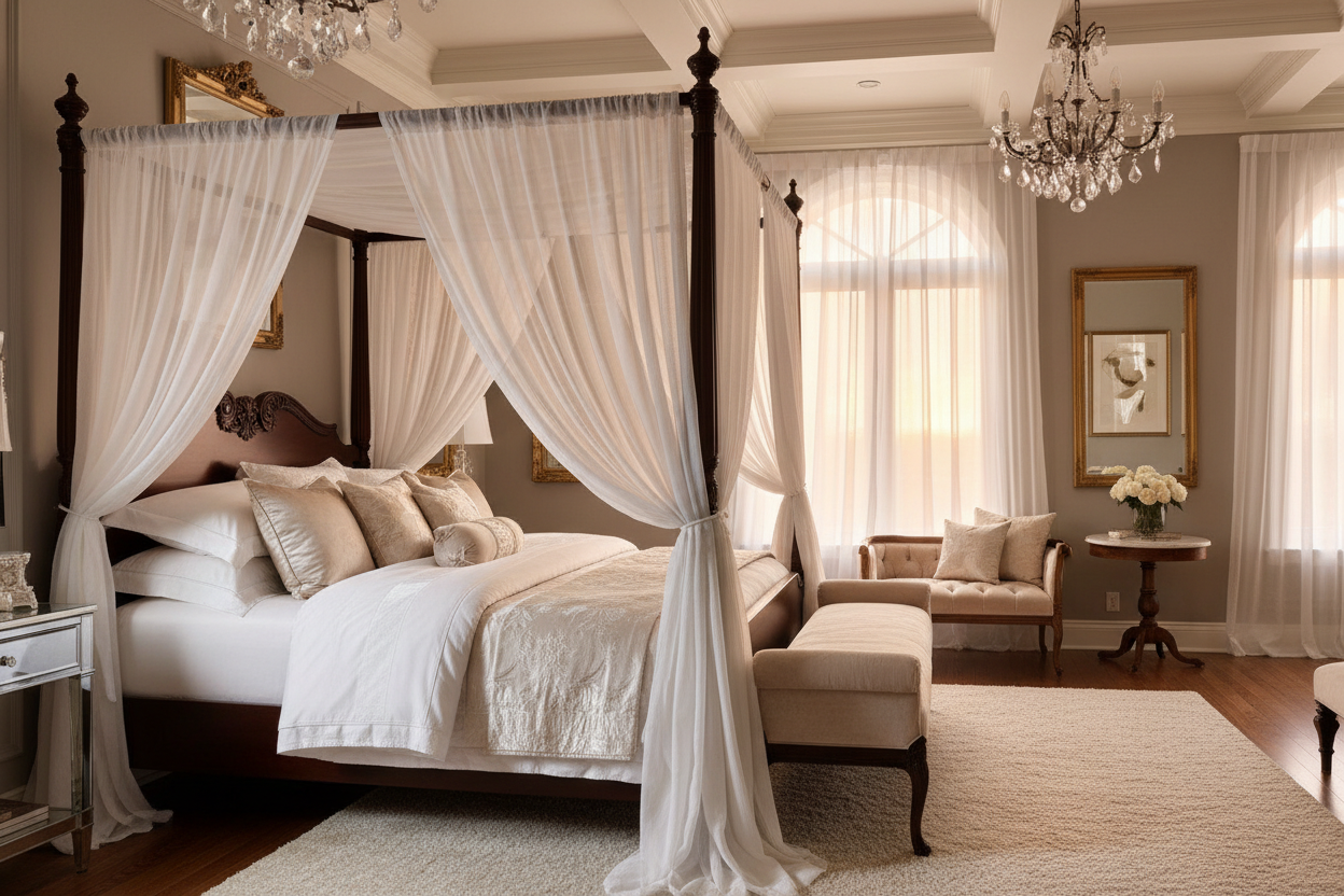 Bed Canopies & Drapes