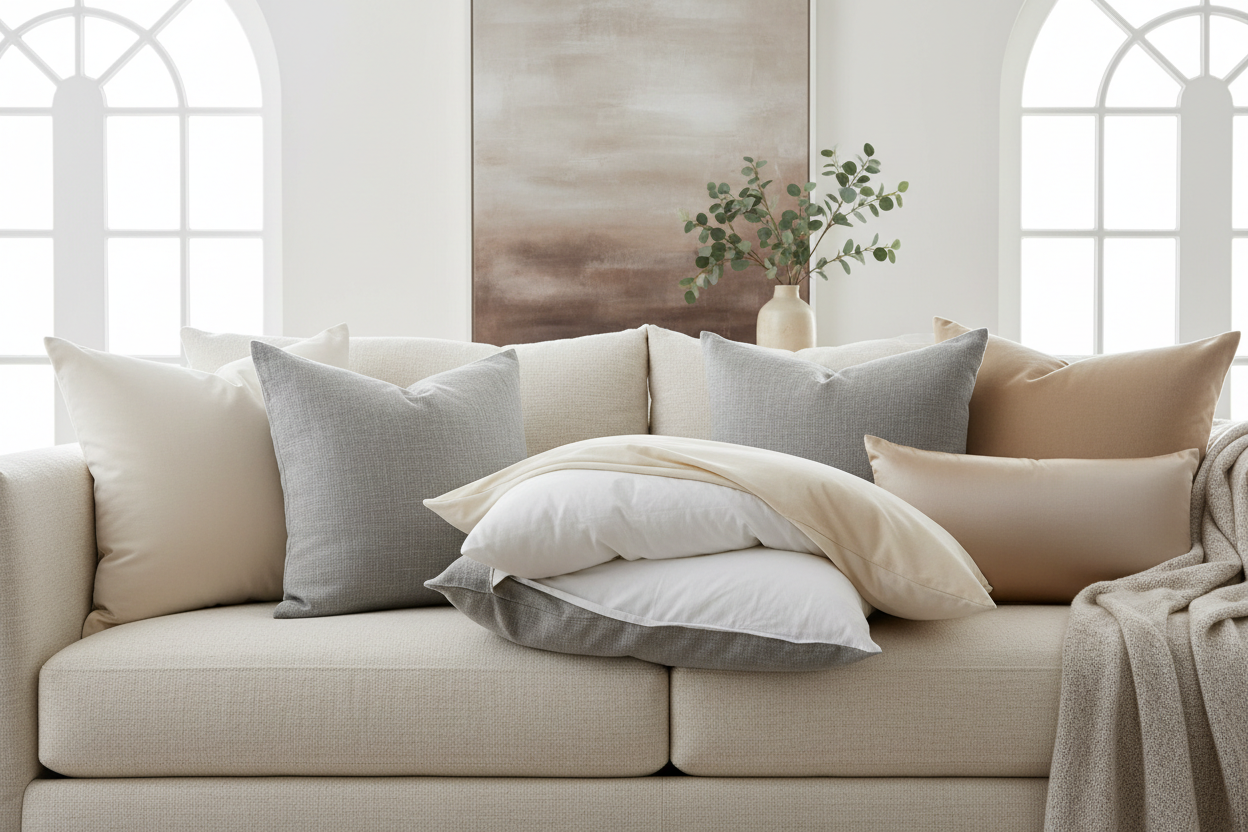 Decorative Pillows, Inserts & Covers