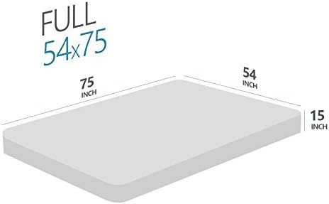 Full White 100% Microfiber Double Brushed Sheet Set - Extra-Soft & Wrinkle-Free - 15" Deep Pockets, 54" x 80" - 4 PC Set (Full, White)