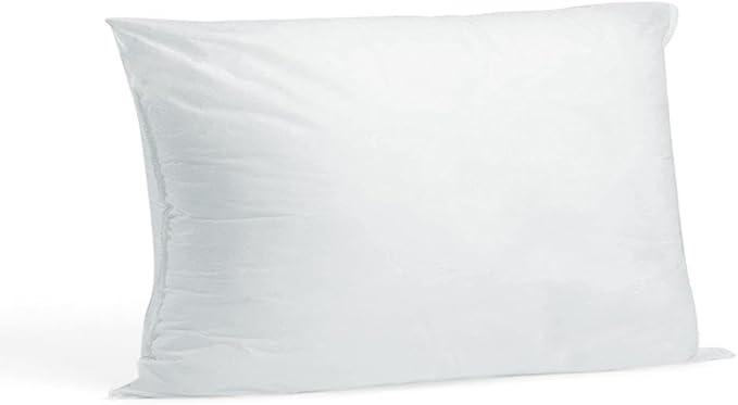 Hometex Throw Pillow Insert 12" x 18" Polyester Filled Standard Cover (2 Pack)