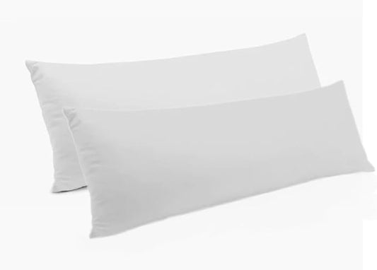 MoonRest® Synthetic Down Alternative 16x26 Lumbar Pillow Insert Form, for Decorative Throw Pillow, Sofa, Cushions, Body and Bed - Pack of 2- Size 16” X 26”