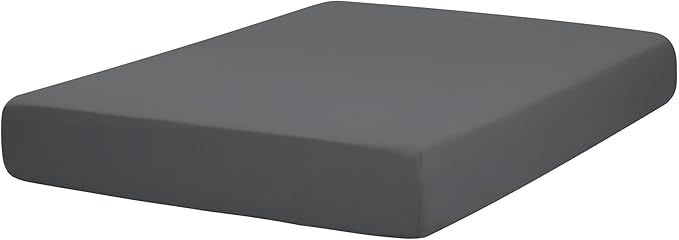 Modern Threads 6-Piece Bed Sheet Set - Deep Pocket, Soft Brushed Microfiber Sheets, Cool & Breathable for Mattress Up to 21 Inches, Includes 4 Pillowcases, Flat & Fitted Sheets, Gray Full