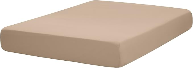 Modern Threads 6-Piece Bed Sheet Set - Deep Pocket, Soft Brushed Microfiber Sheets, Cool & Breathable for Mattress Up to 21 Inches, Includes 4 Pillowcases, Flat & Fitted Sheets, Cream Queen