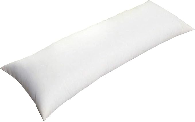 MoonRest® 16x40 Inch Synthetic Down Alternative Rectangle Pillow Insert Form Stuffer for Sofa Shams, Decorative Throw Pillow, Cushion and Bed Pillow Stuffing - Hypoallergenic 16“X 40”