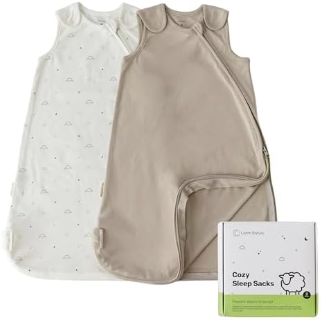 Cozy Cotton Baby Sleep Sack, Ultra-Soft Premium Warm Baby Sleep Sack for Restful Nights, Adorable Patterns