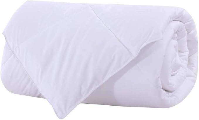 Royal Hotel Bedding Luxury 8 Piece Sara Jacquard Comforter Set Including Duvet Cover Set and Down Alterntive Comforter Duvet Insert, Duvets Cover, Corner Tabs with Comforters, Full/Queen Size, White