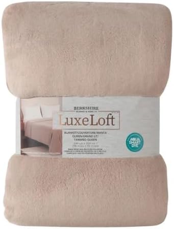 Berkshire Life LuxeLoft Blanket (Beige, King (U.S. Standard))