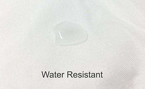 Linen Store Mattress Protector Cover Premium Microfiber Waterproof Zippered Mattress Encasement Cover, Velcro Zip, Ultra Soft - Full Size