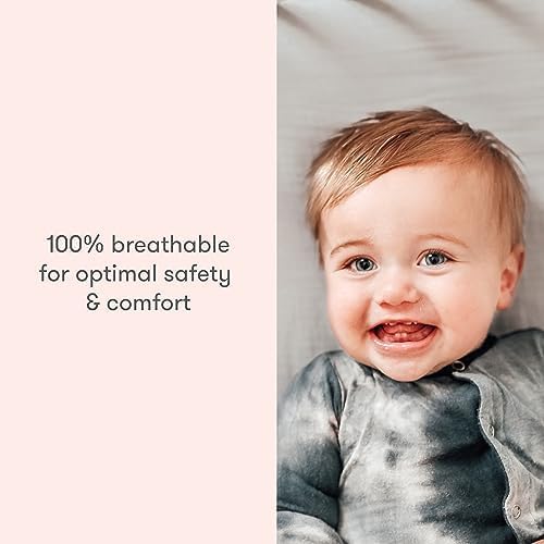 Newton Baby Fitted Crib Sheet (4-Pack) - Ultra Breathable and Soft, Organic Cotton, Fits All Standard Cribs, Plain White