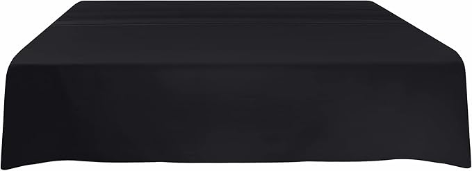 Utopia Bedding Flat Sheet - Soft Brushed Microfiber Fabric - Shrinkage & Fade Resistant Top Sheet - Easy Care - 1 Flat Sheet Only (King, Black)