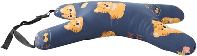 X-Shape Car Seat Pillow for Kids and Adults Universal Car Sleeping Head Support Aircraft Travel Pillows Travel Neck Rest Car Seat Pillow Neck Support Pillow for Carseat Long-Distance Sleeping