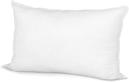 Hometex Throw Pillow Insert 13" x 21" Polyester Filled Standard Cover