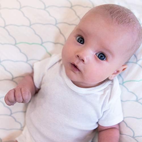 Newton Baby Fitted Crib Sheet (2-Pack) - Ultra Breathable and Soft, Organic Cotton, Fits All Standard Cribs, White Dreamweaver