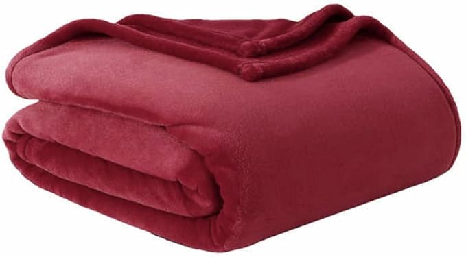 Berkshire Life LuxeLoft Blanket (Maroon Red, Twin (66in. x 92in.))