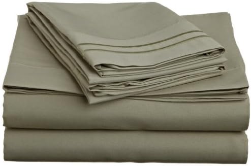 Elegant Comfort 1500 Premier Wrinkle & Fade Resistant Hotel Quality Ultra Soft Luxurious 4-Piece Bed Sheet Set with Deep Pockets, Twin/Twin XL Green