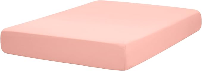 Modern Threads 6-Piece Bed Sheet Set - Deep Pocket, Soft Brushed Microfiber Sheets, Cool & Breathable for Mattress Up to 21 Inches, Includes 4 Pillowcases, Flat & Fitted Sheets, Cloud Pink Queen