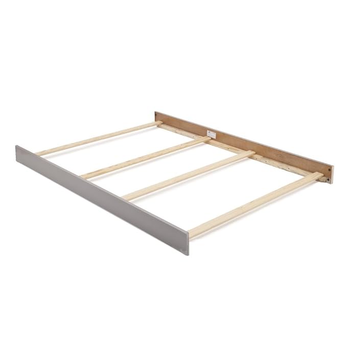 Full-Size Conversion Kit Bed Rails for Baby's Dream & Cocoon Convertible Cribs - Solid Wood Rail - Toddler and Adult Bed Rail for Full-Size Beds - Essential Nursery & Baby Furniture (Vintage Grey)