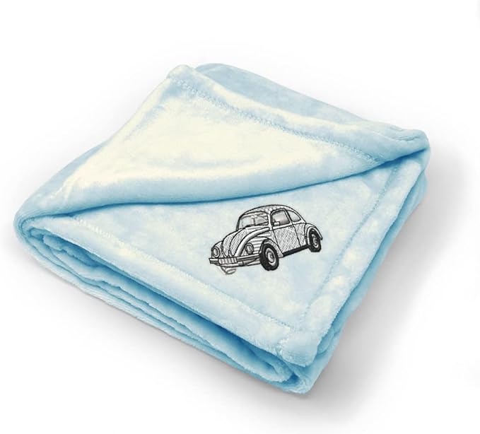Nursery Bedding Baby Blankets for Boys & Girls Classic German Car Polyester