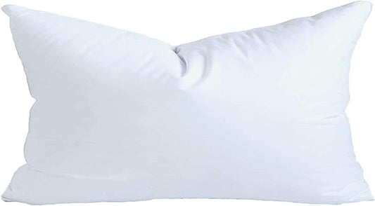 MoonRest® 16x20 Inch Synthetic Down Alternative Rectangle Pillow Insert Form Stuffer for Sofa Shams, Decorative Throw Pillow, Cushion and Bed Pillow Stuffing - Hypoallergenic 16“X 20”